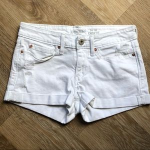 Levi’s White Shorts